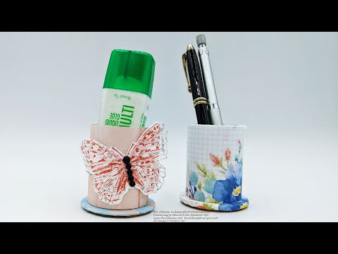 Butterfly Brilliance Multipurpose Liquid Glue Holder