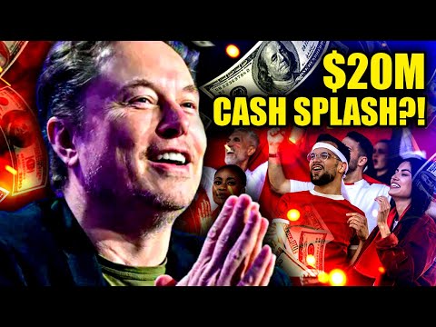 Elon Gives Out 20 MIILION DOLLARS!!!!