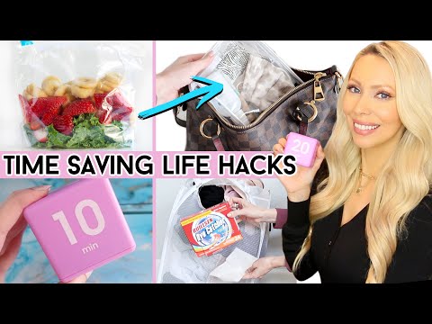 17+ Genius Time Saving Life Hacks to Save HOURS a Week!