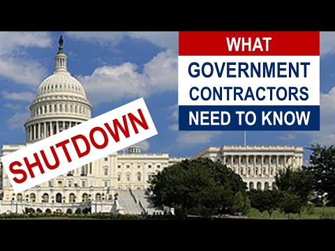 What Every Government Contractor Needs to Know About a Shutdown