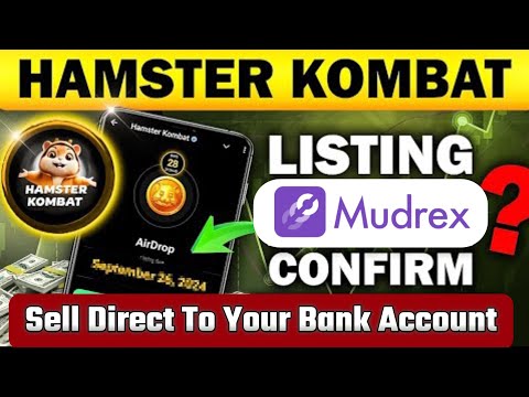 How To Transfer & Sell HMSTR Token & Withdrawal In Bank A/c✅ Hamster Combat $HMSTR Listing On Mudrex