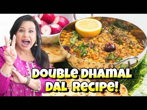 Hubby ka Favorite Meal! Thardkay Wali Dal & Homemade Fresh Naan Recipe in Urdu Hindi - RKK