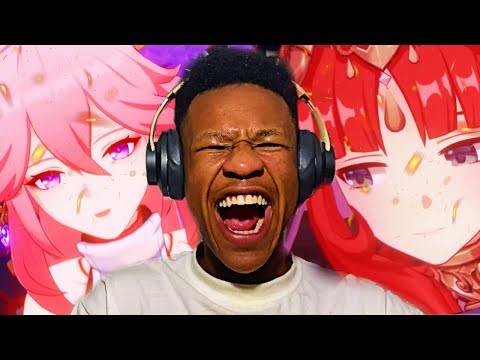 NEWEST Genshin Impact Fan Reacts To All Version Trailers