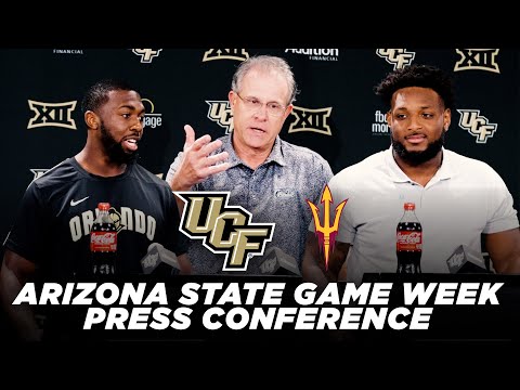 UCF Football: Arizona State Game Week Press Conference