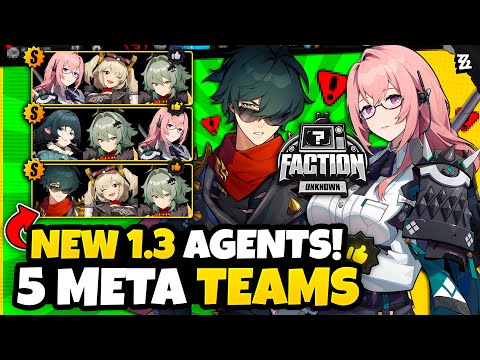 NEW Upcoming ZZZ 1.3 S-Rank Characters & 1.3 Meta Team Comps!