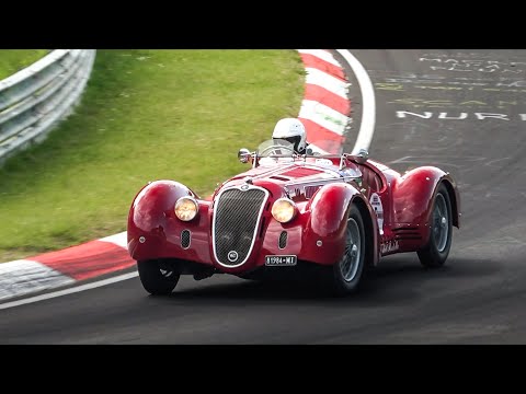 Pre-War & Classic Cars on the Nürburgring- BMW 328 Intertyp, Locomobile M48, Veritas, Maserati 6CM..