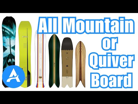 Volume shifted boards, part #2 // Quiver Board vs. All Mountain Ride