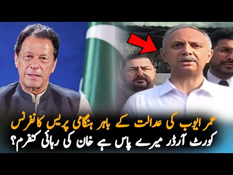 Umer Ayub Press Confernce About Imran Khan,  Report | Imran Khan News Report