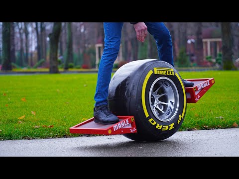 Insane Formula 1 Monowheel