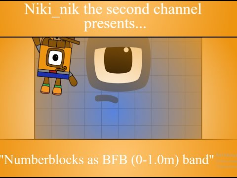 Numberblocks as BFB (0-1.0m) band [2024 or 1 year remaster version]