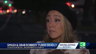 Woman shot, killed during Sacramento County jewelry store robbery