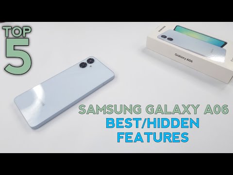 Samsung A06 Top 5 Best/Hidden Features - Secret Tips And Tricks Galaxy A06