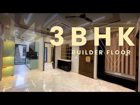 Brand New Ultra Luxury Builder floor in Vikaspuri West Delhi | 3 bedroom, 125 sqyd | 3 bhk