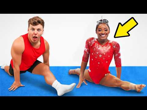 I Survived 10 GYMNASTICS Challenges You’d Never Try!