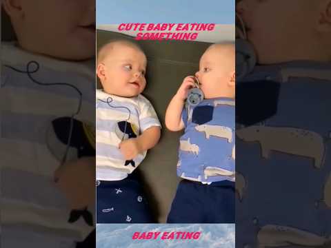 baby eating and playing 😄😄🤭