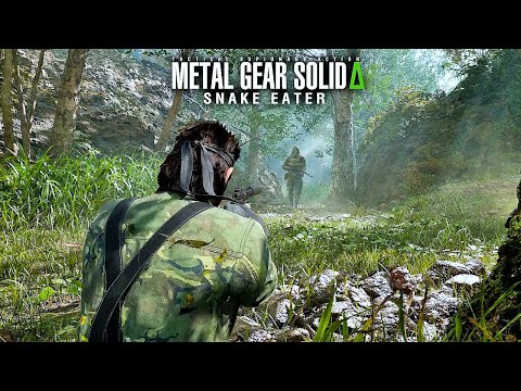 Metal Gear Solid Delta Snake Eater NEW Gameplay & Intro Cutscene 4K (2025)