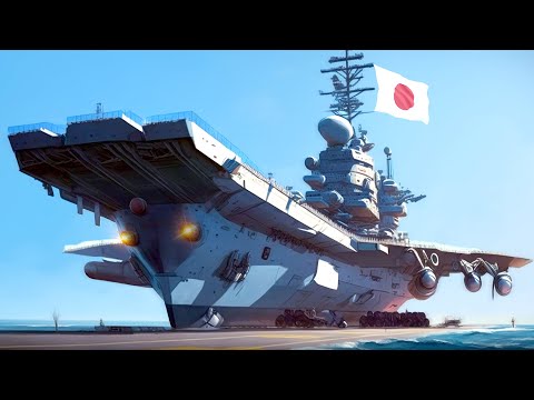 Japanese BILLIONS $ Aircraft Carrier Is Finally Ready For Action! | US Shocked