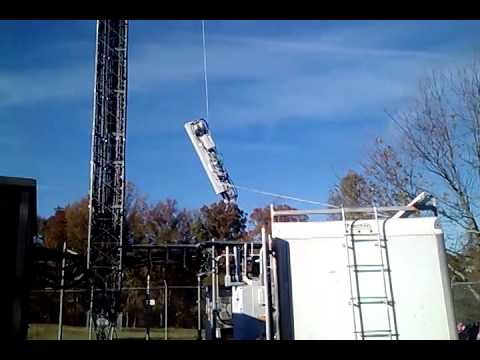 Tower Dogs Hoisting Antenna 11-7-2014