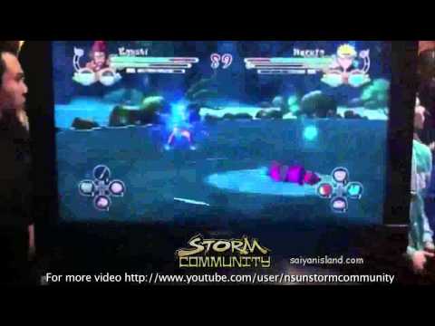 Narutimate Ninja Storm 3 | Naruto KCM Lvl.2 Moveset!