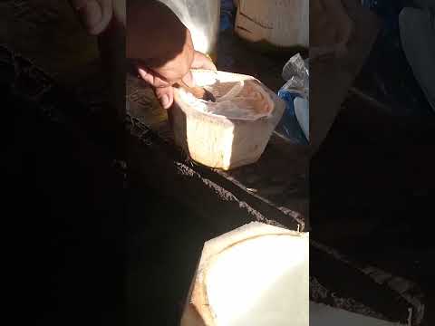 KINAYOD NA BUKO pH street food #satisfying #streetfood #youtubeshorts #viralshorts #Gatchie Jr