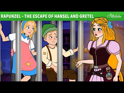 Rapunzel - The Escape of Hansel and Gretel 🍭 | Bedtime Stories for Kids in English | Fairy Tales