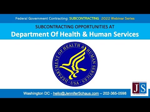 Sub-Contracting Opportunities at Department of Health and Human Services - HHS