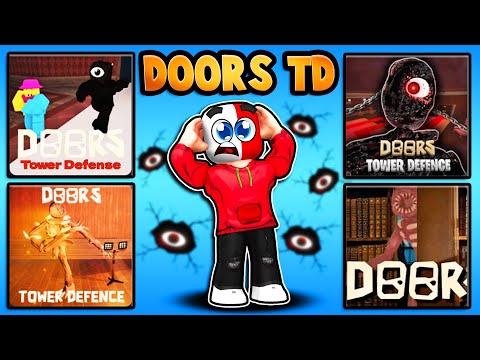 I Played EVERY DOORS TOWER DEFENSE In Roblox…