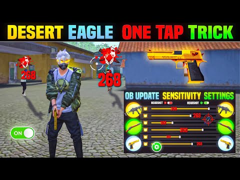 Desert Eagle One Tap Headshot Trick || Free Fire Me Headshot Kaise Mare || Khuni Gamers