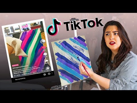 Exploring TikTok's Art World...