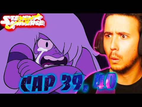 EL ORIGEN DE AMATISTA... STEVEN UNIVERSE CAP 39, 40!! | REACCIÓN!