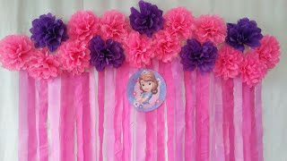 Diy Sofia the First Birthday Theme