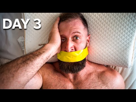 I Taped My Mouth Shut For 30 DAYS!