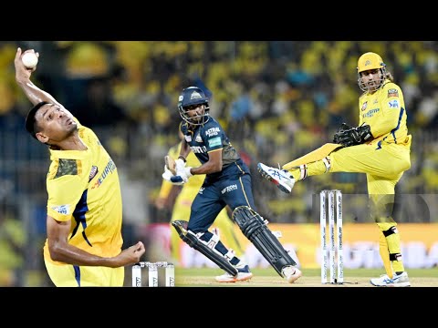 CSK Vs GT Winning Moments Highlights