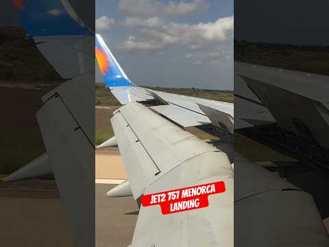 Jet2 Boeing 757 Landing at Menorca!🏝️☀️🇪🇸