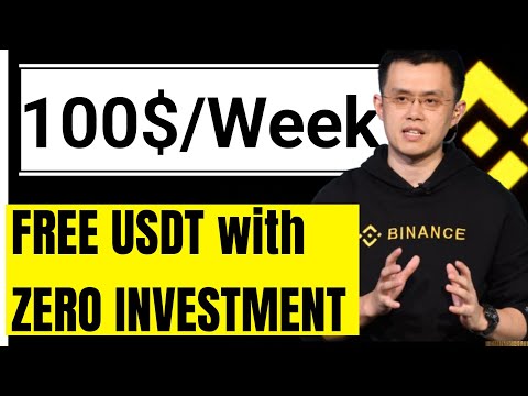 HOW TO EARN USDT ON BINANCE WITHOUT INVESTMENT | CLAIM 100$ EVERY WEEK | MAKE MONEY ONLINE #freeusdt