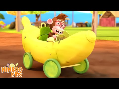 Babu Ki Gadi Chali Zoom Zoom, बाबू की गाड़ी चली ज़ूम ज़ूम, Hindi Nursery Rhymes by Nimboo Kids