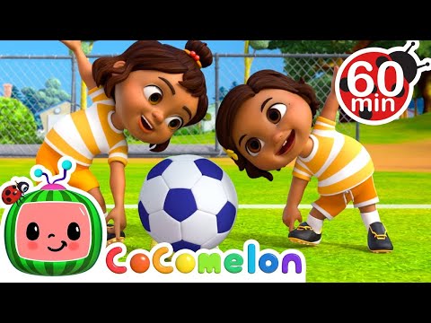 Soccer Stretching Song | Cocomelon Nursery Rhymes for Kids