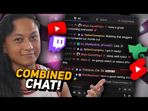 The Best Way To COMBINE CHAT For Twitch/YouTube Multistreaming