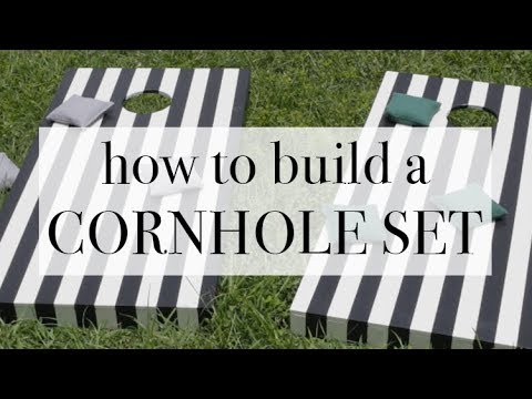 How To Build a Cornhole Set: DIY Tutorial