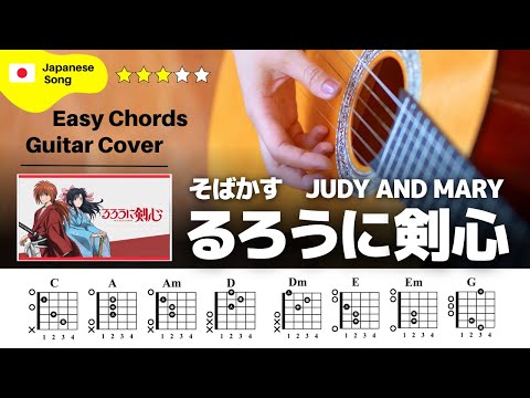 【弾き語り】JUDY AND MARY / そばかす：ギター解説動画【TAB譜】