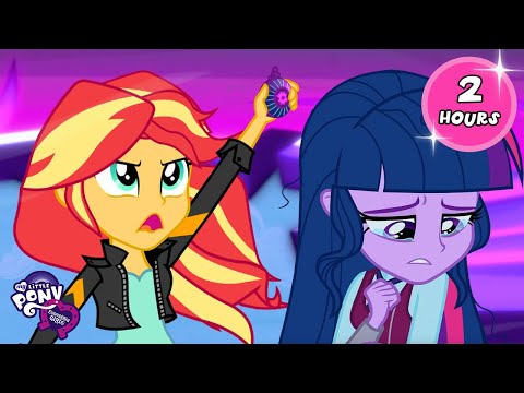 Equestria Girls | FULL FILMS: Friendship Games & Legend Of Everfree | My Little Pony MLPEG | 2 HOURS