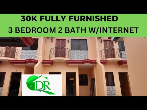 30K PHP/ FULLY FURNISHED/ 3 BEDROOM 2 BATH/DUMAGUETE