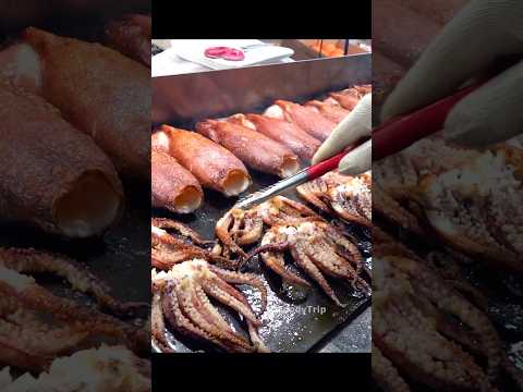 How to Grill Squid the Best in the World / Master of Grilled Fish / Korean street food