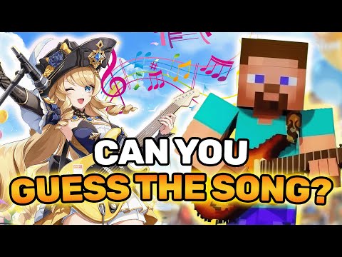 MINECRAFT VS GENSHIN - Can You Guess The Music??