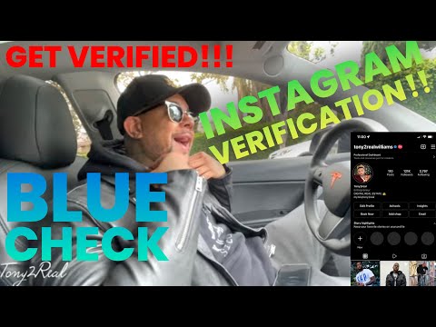 How To Get Verified On Instagram!! - Tony2real