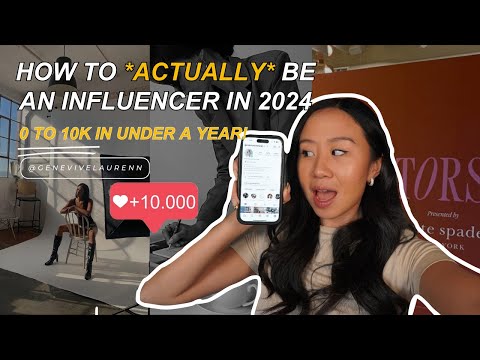 step by step guide to *actually* become an influencer in 2024 | get paid, monetizing, tools you need