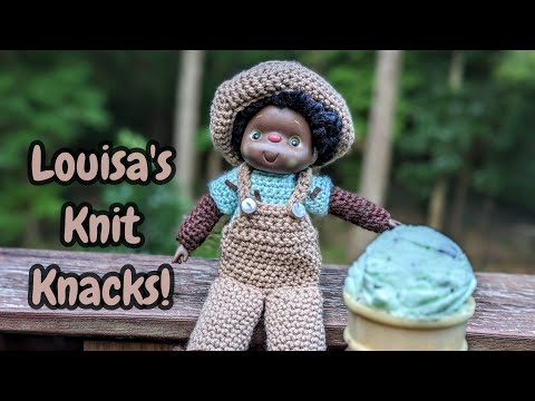 Ice Cream Doll Kit Commission from Louisa's Knit Knacks! Plus extra goodies!