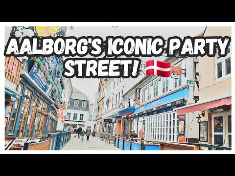 Explore Jomfru Ane Gade: Aalborg's Vibrant Walking Tour 🇩🇰