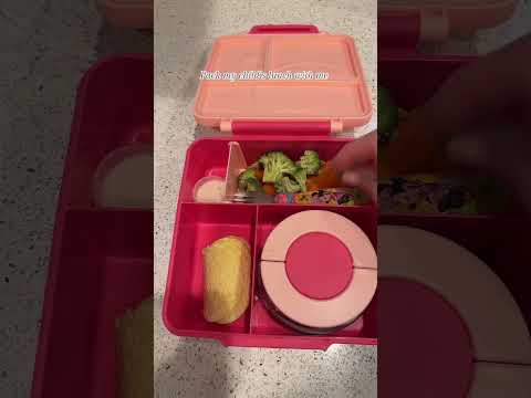 Asmr school lunch packing #asmr #schoollunchideas #packlunchwithme