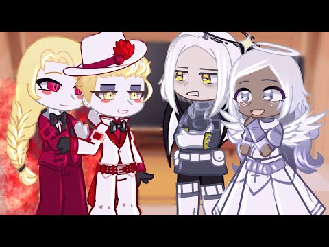 Heaven React To Morningstar Family || Hazbin Hotel || Gacha React